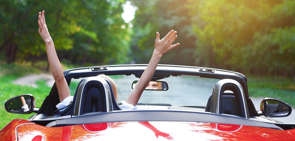 Italians behind the wheel